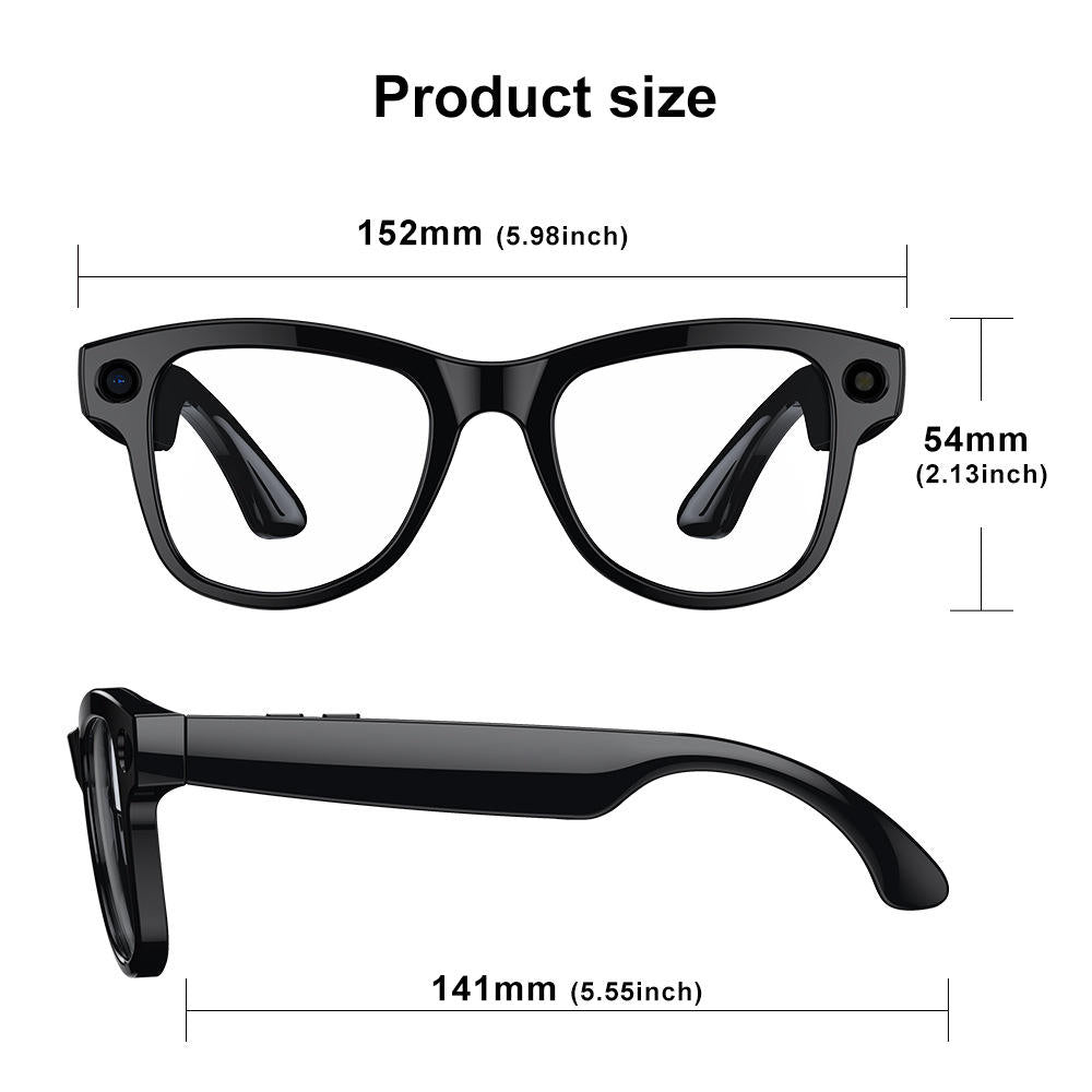 Elite 4K Camera AI Translation Glasses